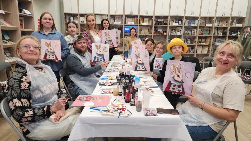 Мастер-класс по живописи Лиды Железняк